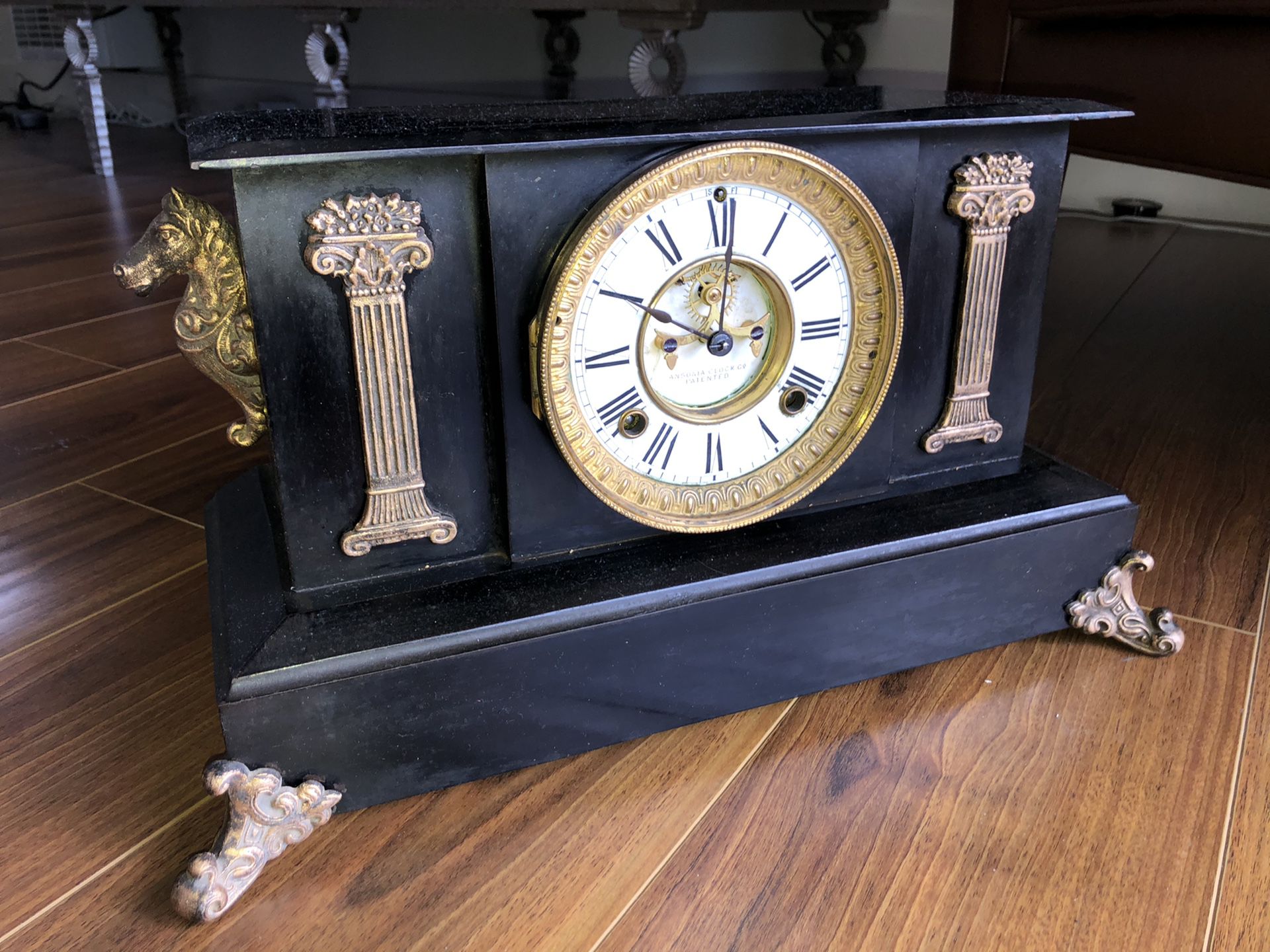 Antique Ansonia “Coventry” Mantel Clock