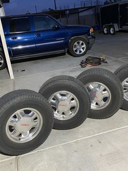 GMC Original Rims And Tires