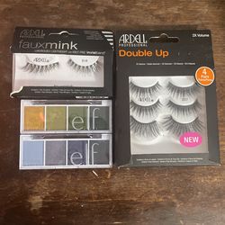 ARDEL L EYELASHES /E.L.F eyeshadow