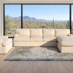 Large Cloud Sectional Couch Set + DELIVERY
