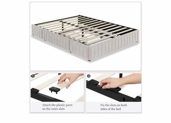 NEW Queen Bedframe with Storage