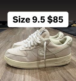 Nike Air Force one stussy size 9.5