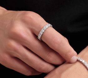 Eternity Band Ring New Sz 9