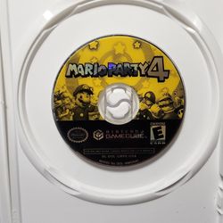 GameCube Mario Party 4 Loose Without Original Case (Please Read) 
