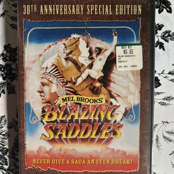 Blazing Saddles Dvd New