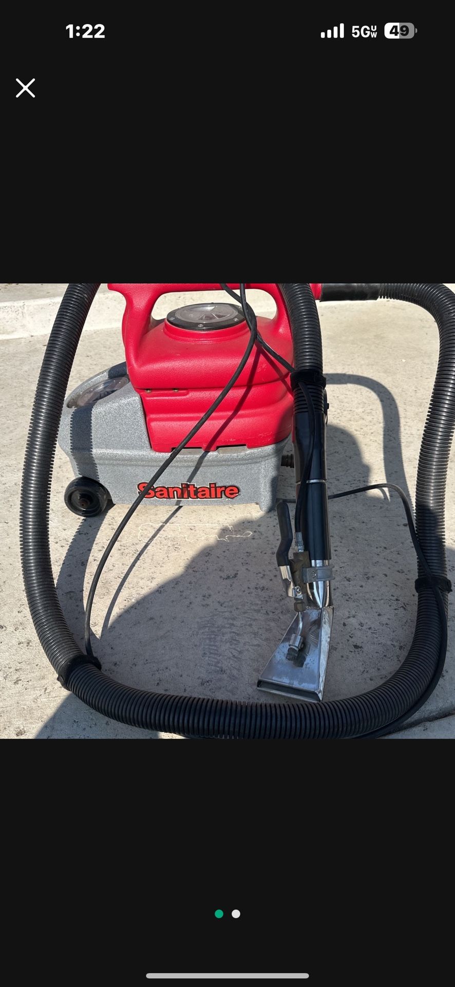 Commercial Sanitaire Wet And Dry Vacuum