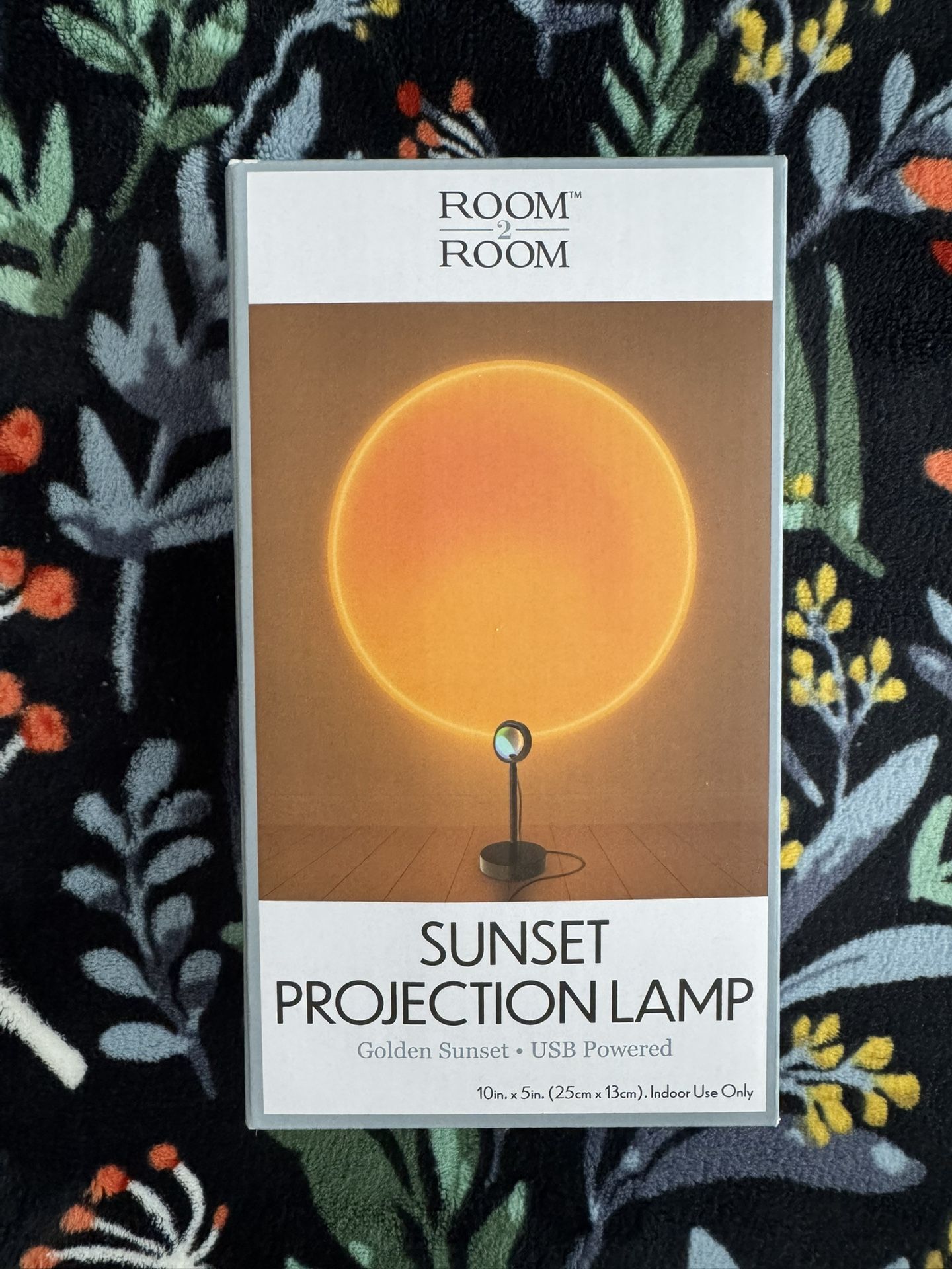 Golden Sunset Projection Lamp