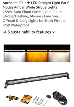 Brand New Auxbeam 50" Curved Bar