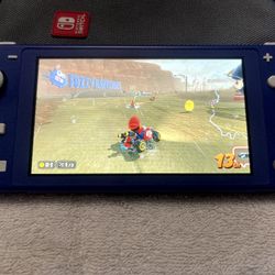 Nintendo Switch Lite (Blue) $125