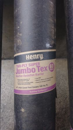 Henry weather resistance paper
