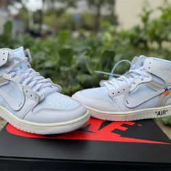 Jordan 1 Retro High  Off-White Euro  size 4-13