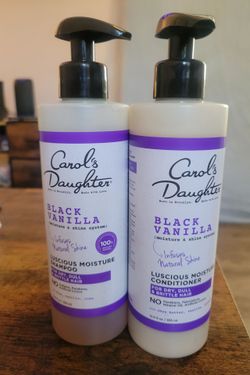 Carol's Daughter Black Vanilla Shampoo & Conditioner Set
