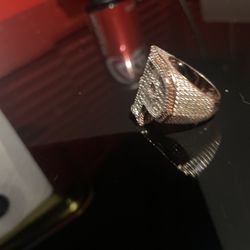 CUSTOM BUSTDOWN 'P' RING