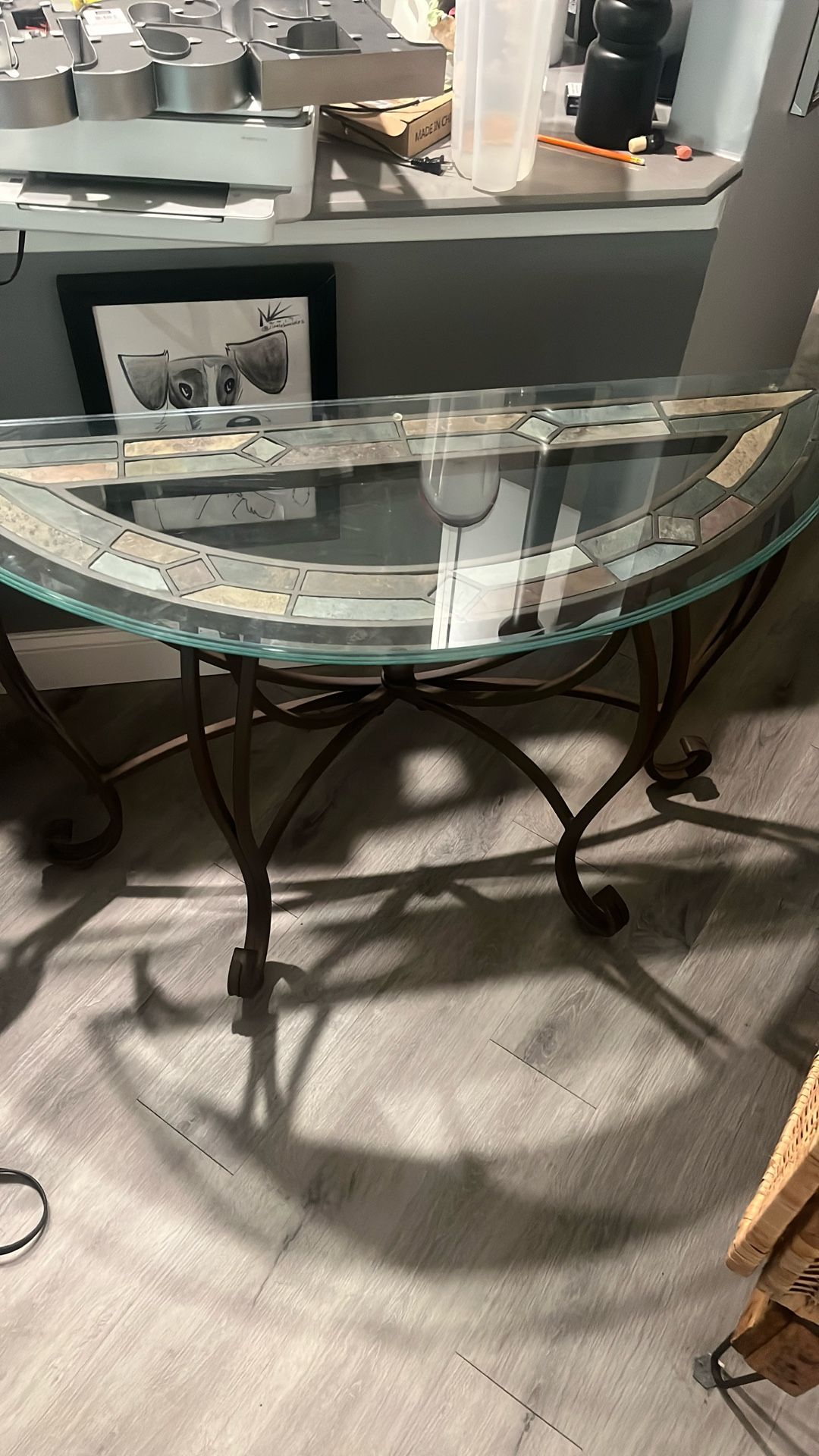 Half Circle Table
