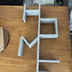 Shelving Decor “Home” -unique