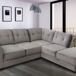 COMFY NEW CALI VELVET SECTIONAL SOFA ON SALE!! SAME DAY DELIVERY!! FINANCING AVAILABLE 