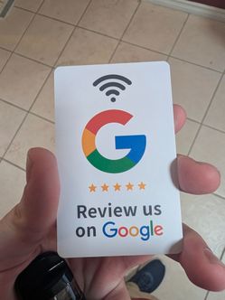Google Review cards