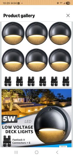 New Outdoor Low Voltage Landscape Step Light