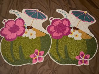 Beaded placemats