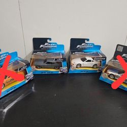 Fast & Furious die-cast collectible cars $15 each 