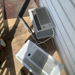 2 air conditioners