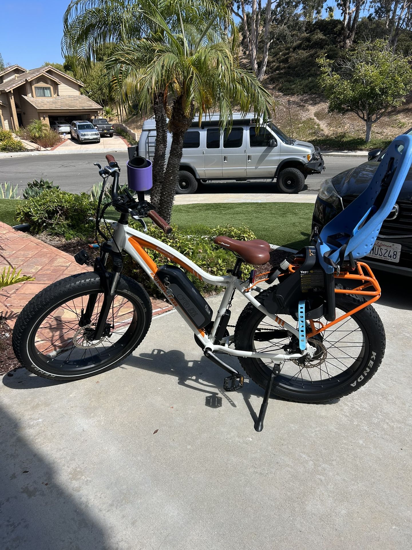 Rad Rover E Bike With Kid Passenger Package