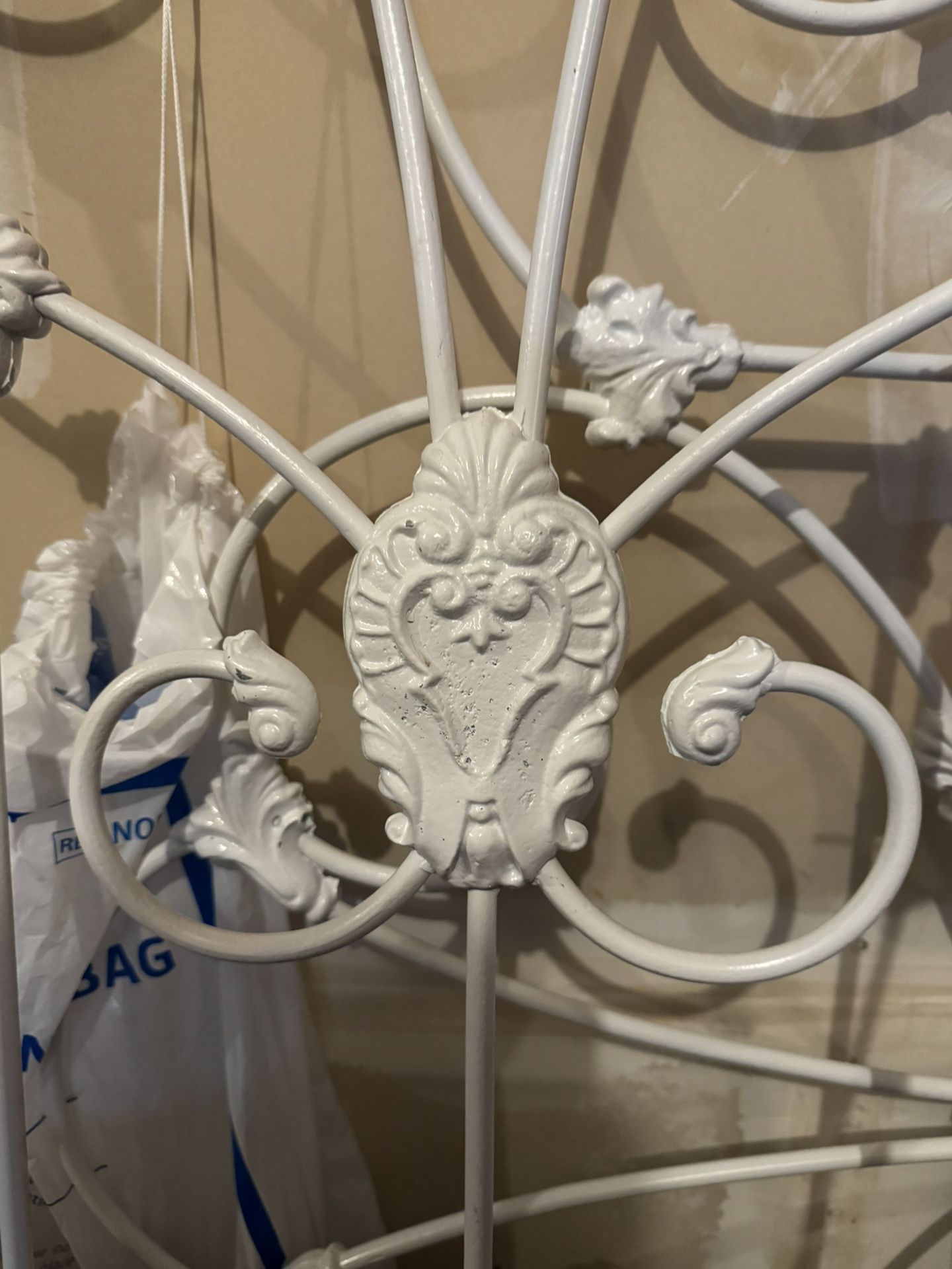 Vintage Cast Iron Bed Frame