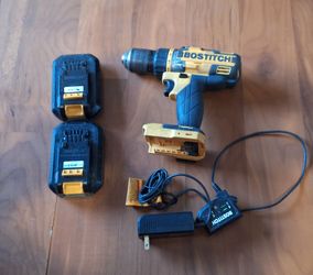 Drill bostitch set