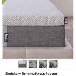 Bedstory firm mattress topper