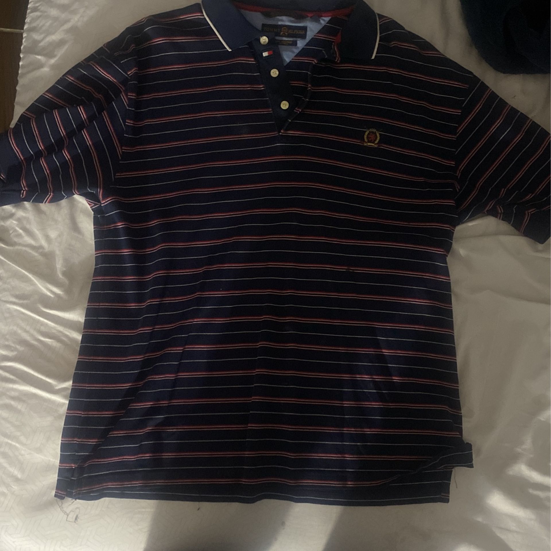 1990 Vintage Tommy Hilfiger Gold Polo Shirt