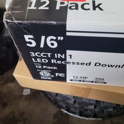 Led Recesed Downlight  12 Pack 