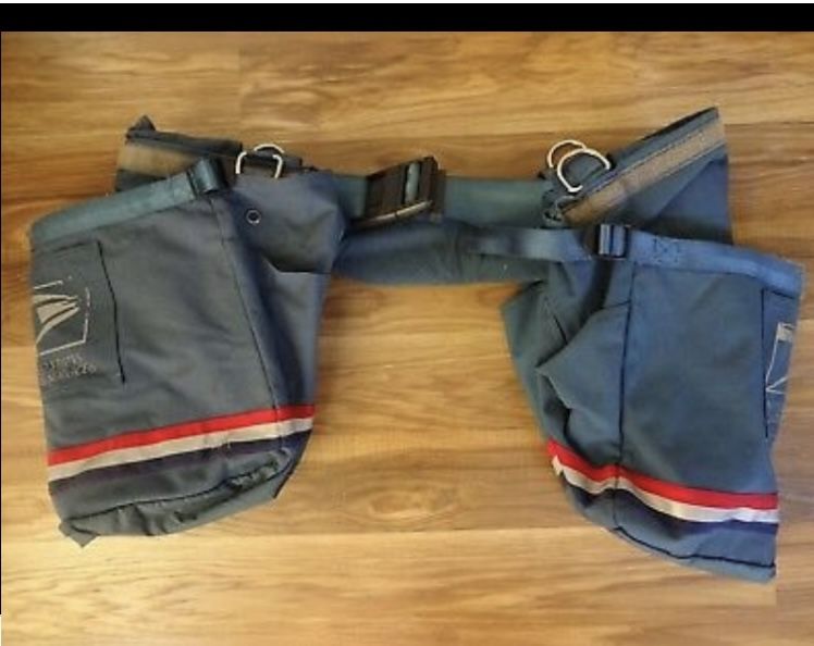 USPS Double Satchel Mail Bags (Authentic)