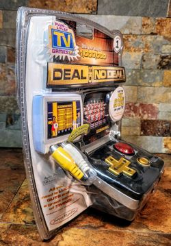 Deal Or No Deal • Plug & Play TV Game • Plug Directly To Your TV  • Edition-1 • Featuring Howie Mandel • All You Need Is Luck , Guts , & A Great Sense