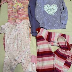 Toddler Girl PJs (4 Pairs) Size 2T
