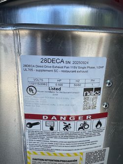 Restaurant Exhaust Fans