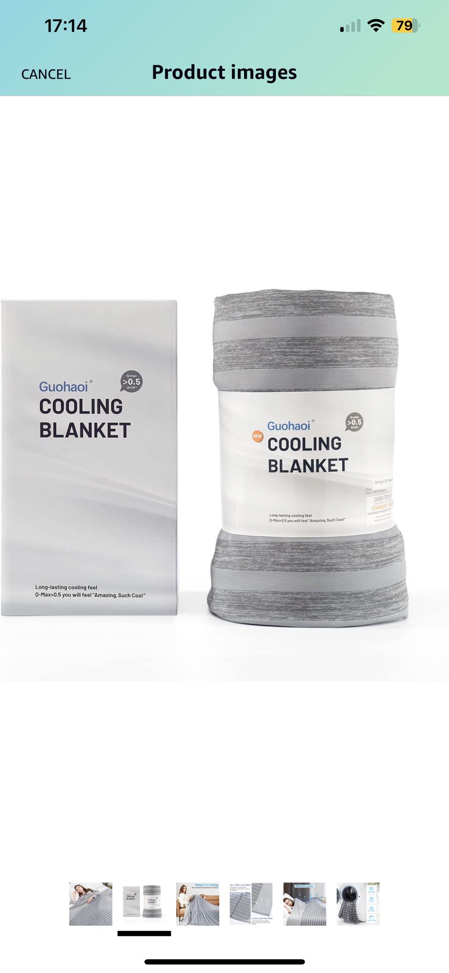 Cooling Blanket! Never Used 