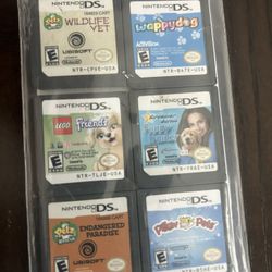Nintendo DS Games Lot of 6 