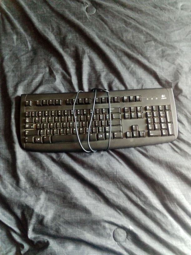 Logitech Wired Keyboard (Cash Only) Firm Price