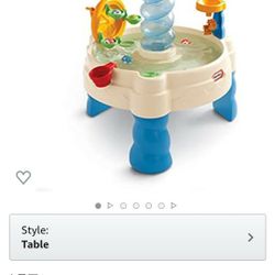 Little Tikes Spiralin' Seas Waterpark Play Table, Multicolor