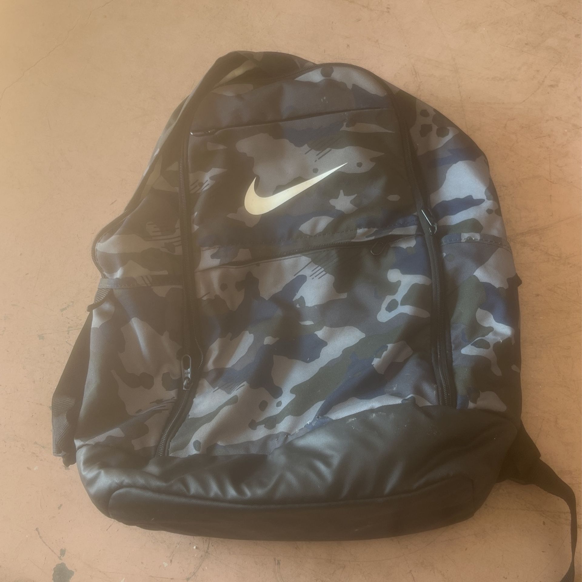 Nike Camo Book bag 
