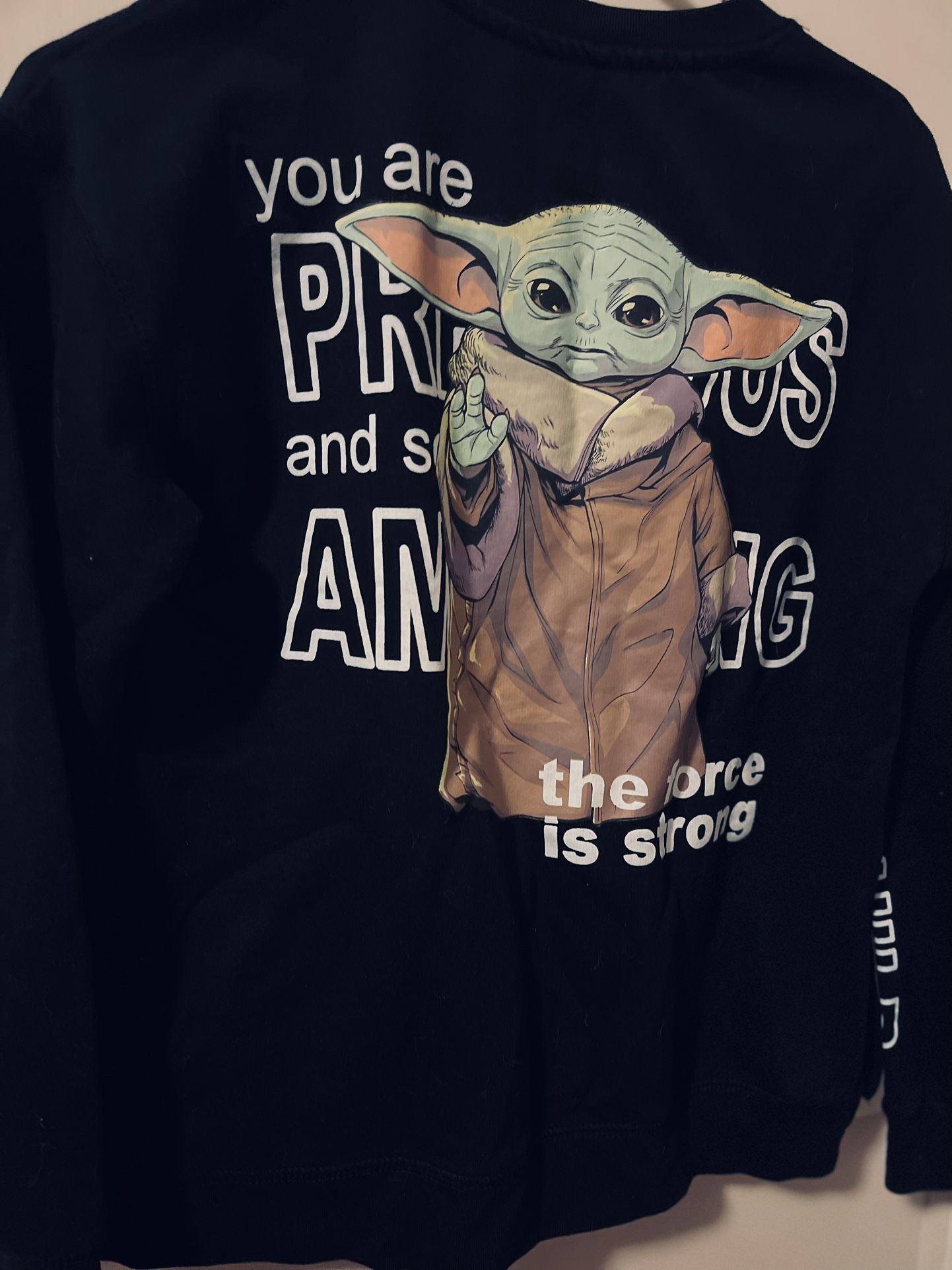 Star Wars Yoda Sweatshirt| Size S , Children 3-5