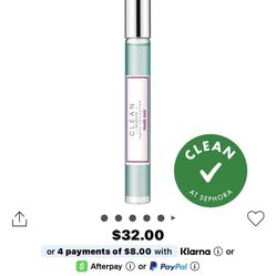 Clean fragrance