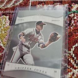 Atlanta Braves Chipper Jones Baseball Cards 
