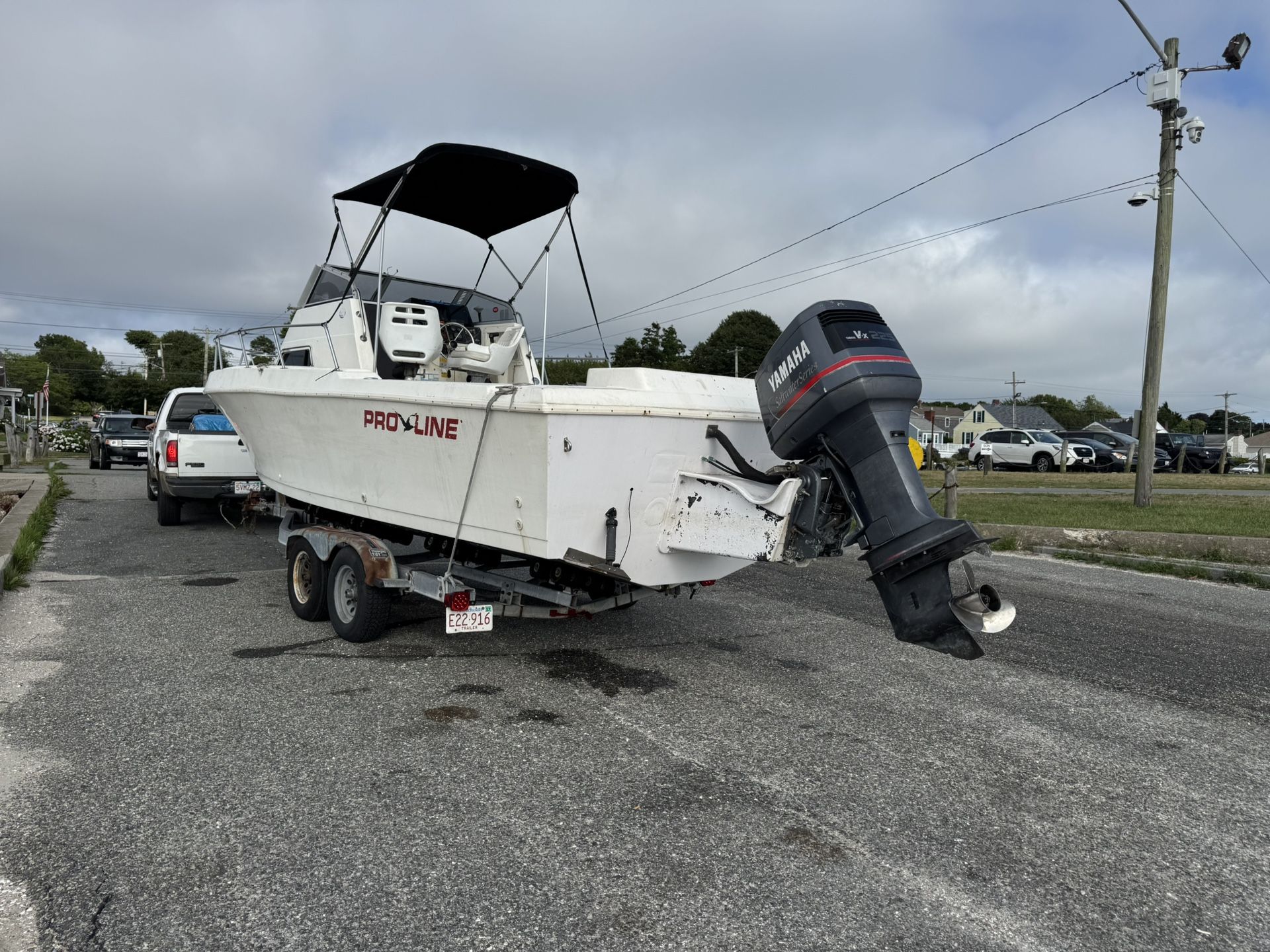1990 Proline 21ft Whit Yamaha 250 Hp