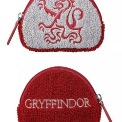 Universal Studios Harry Potter | Gryffindor™ Chenille Coin Purse HP Bag | New