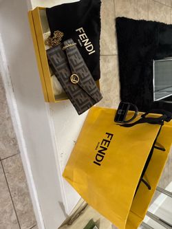 Fendi -Zucca FF Continental Envelope Wallet On Chain