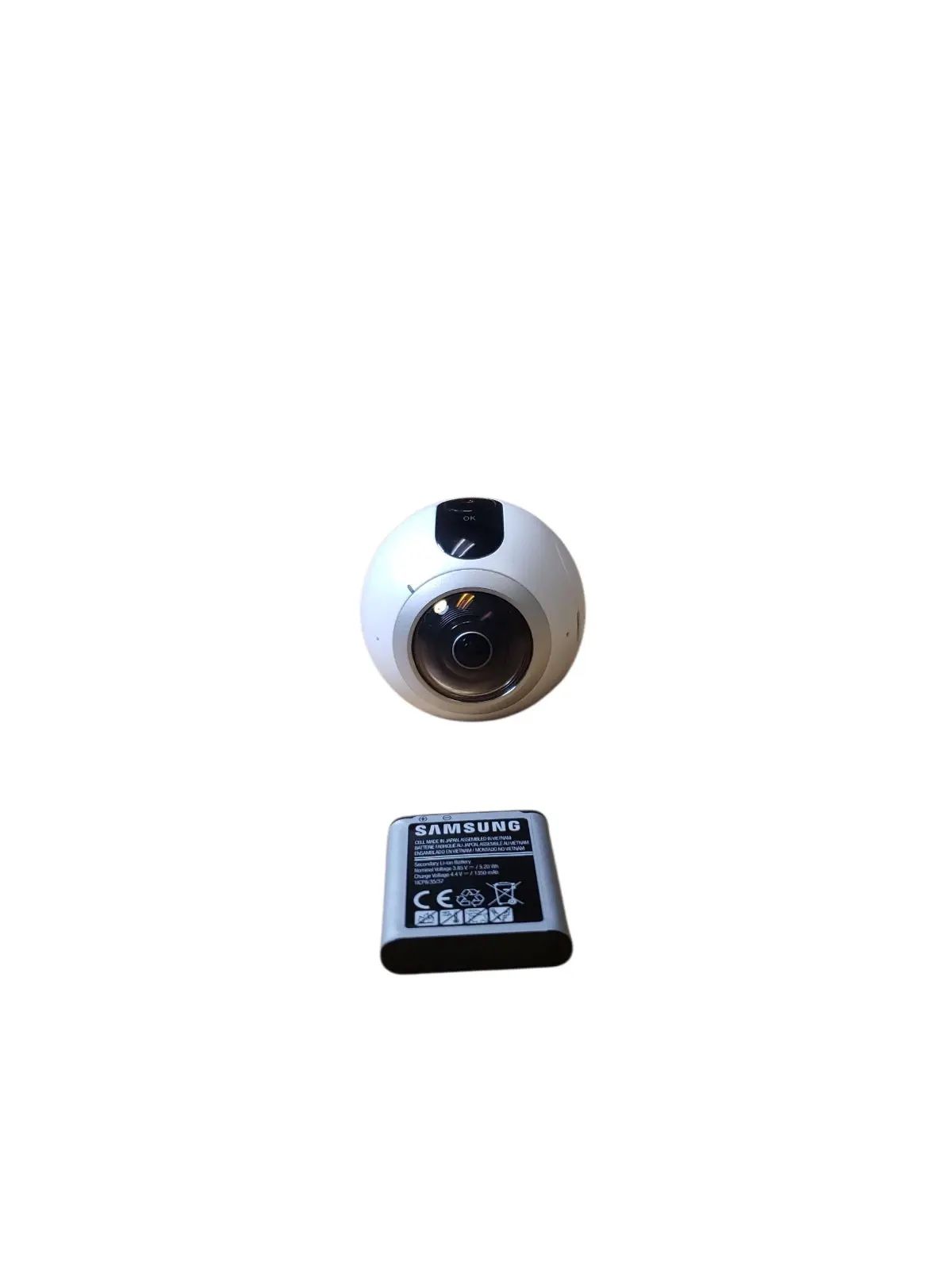 Samsung SM-C200 Gear 360 Bluetooth Action Dual Lens Camera