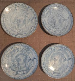 Japanese Arita ware (4 plate set)