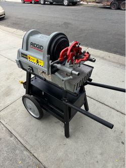 RIDGID 1822-I Auto Chuck Pipe Threading Machine