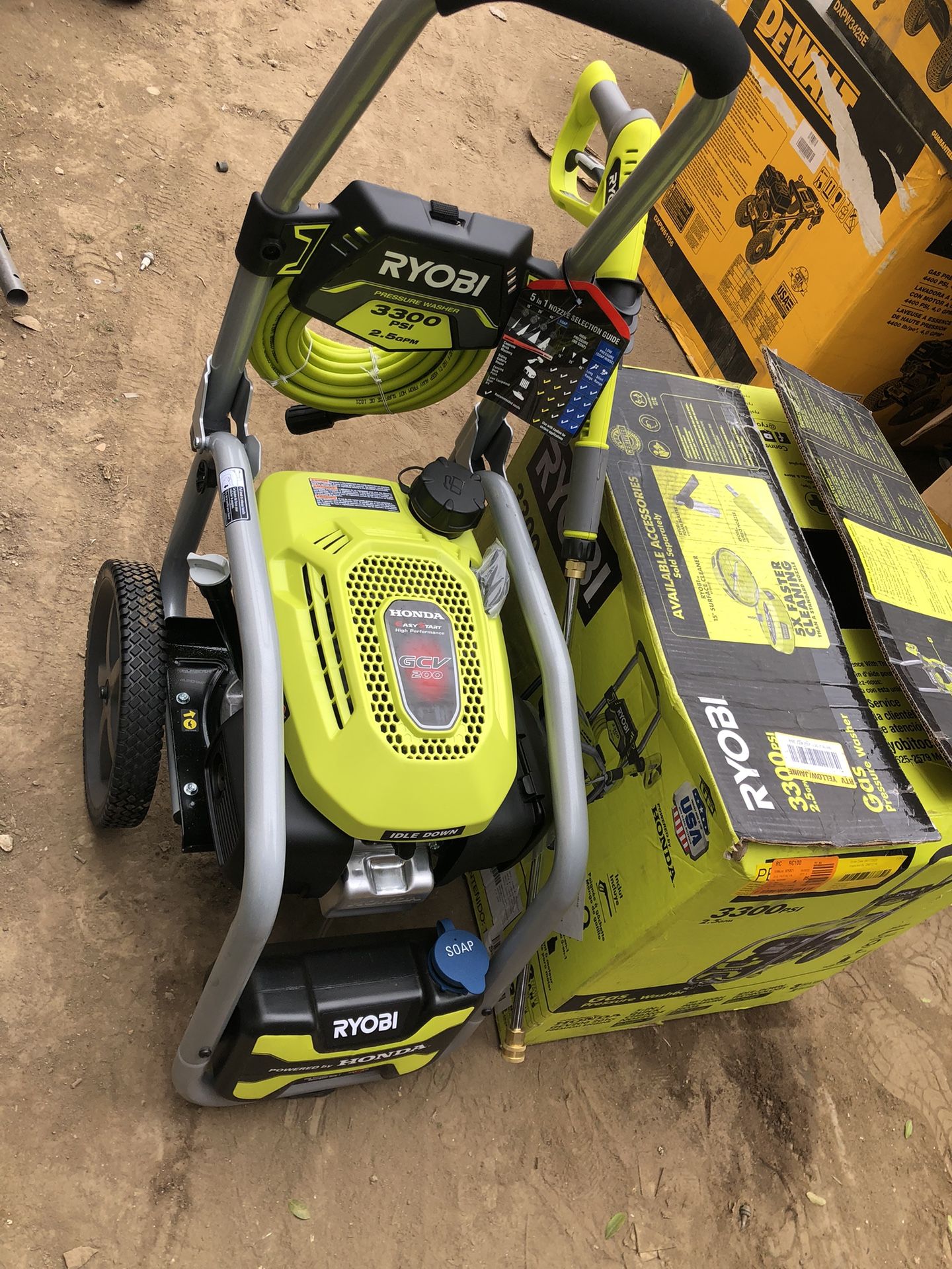 3300 Ryobi New Motor Honda 